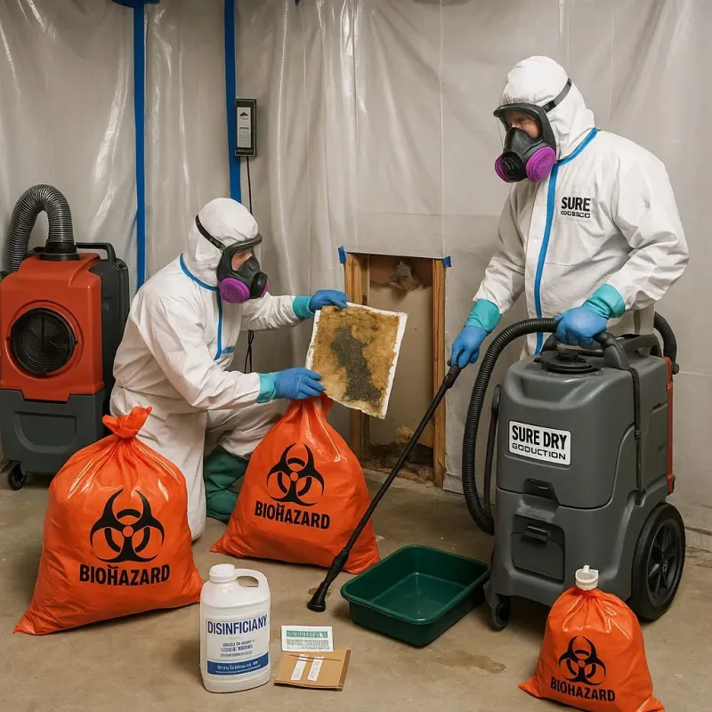 Contaminated Water Handling Protocols process in Falfurrias, TX