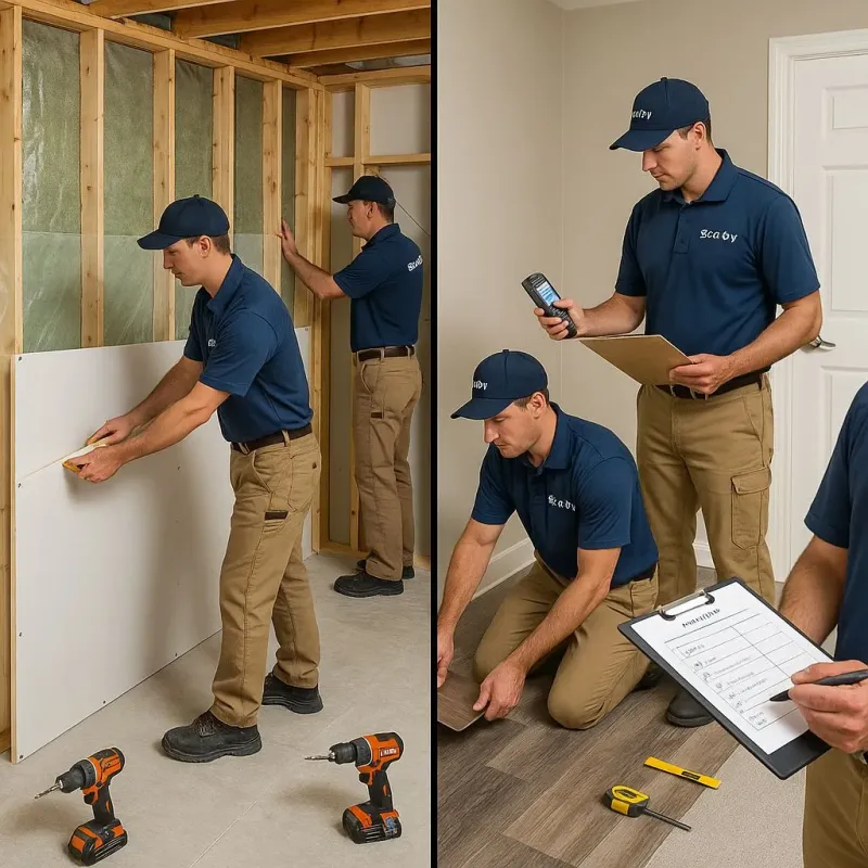 Repairs and Reconstruction process in Falfurrias, TX