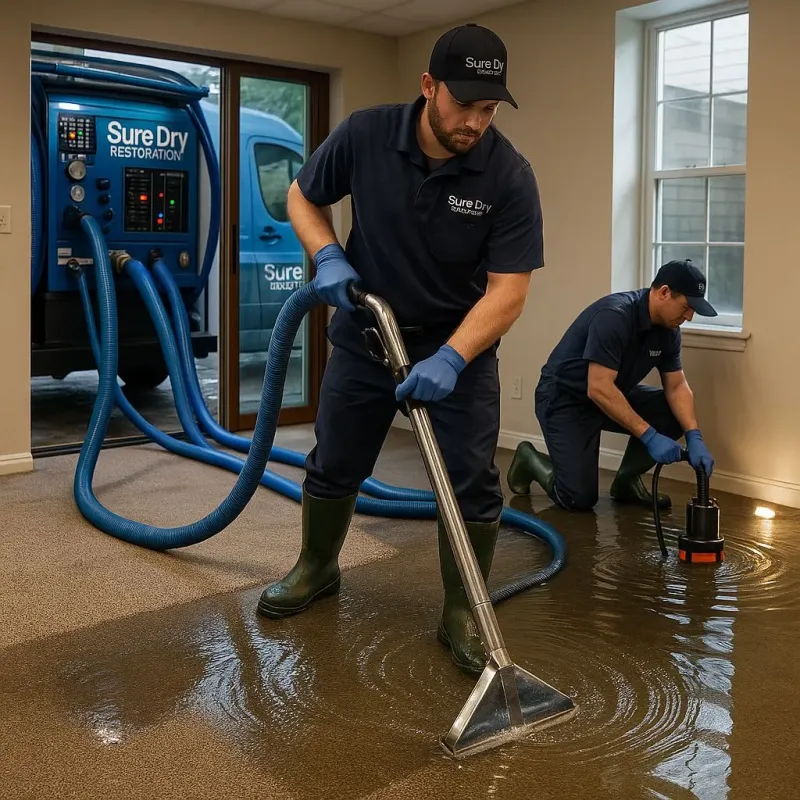 Water Extraction and Removal process in Falfurrias, TX